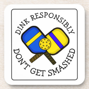 Porta-copo Engraçado Pickleball Pun   Não Esmagar