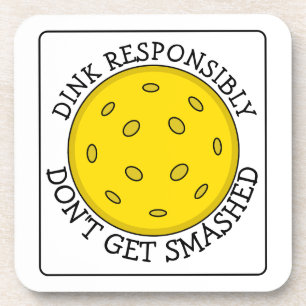 Porta-copo Engraçado Pickleball Pun   Não Esmagar