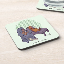 Porta-copo Ensine-Me A Não Me Importar Com A Caixa De Present