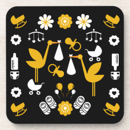 Porta-copo Entrega de Palavras Não-Gênero Gêmeas