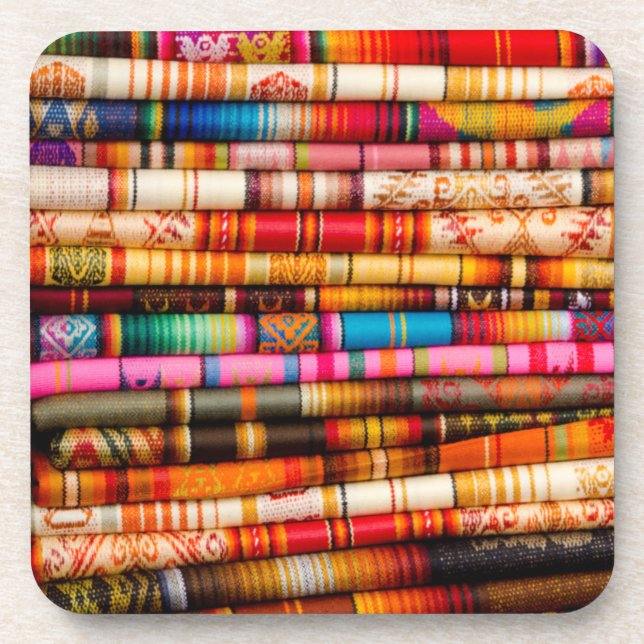 Porta-copo Equador, Área de Quito, Mercado de Artesanato Otav (Frente)