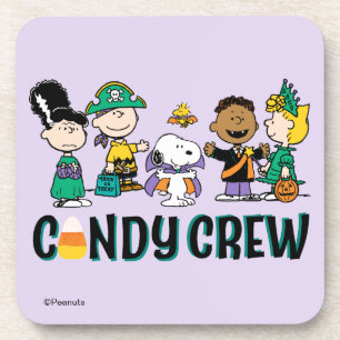 Porta-copo Equipe de Doces Peanuts Gangue de Halloween