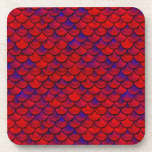 Porta-copo Escalas de Vermelho e Roxo