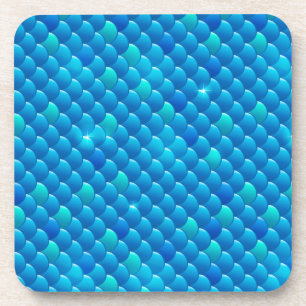 Porta-copo escamas de peixe
