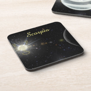 Porta-copo Escorpião brilhante
