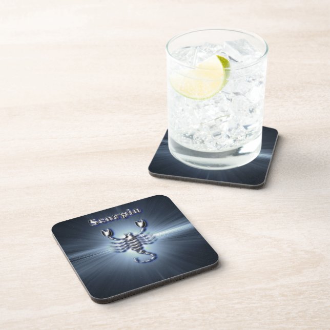 Porta-copo Escorpião do cromo (Lado Direito)