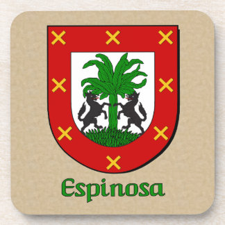 Porta-copo Escudo da família Espinosa