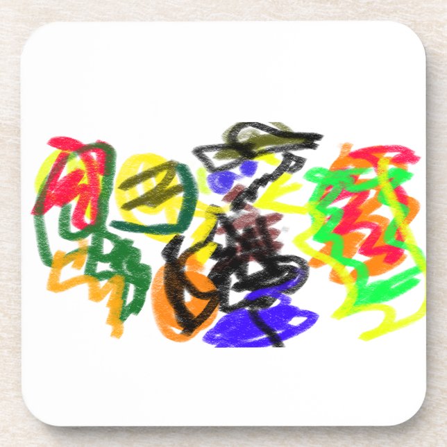 Porta-copo Espantalho do outono (Frente)