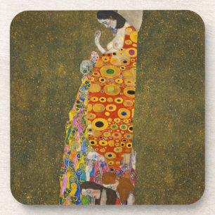 Porta-copo Esperança II de Gustav Klimt, Arte Nova Antiga