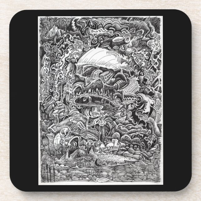 Porta-copo Esperando o Maelstrom (Frente)