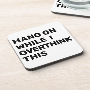 Porta-copo Espere Enquanto Eu Sobrepenso Este Introdutor