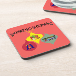 Porta-copo Espírito de Trio de Natal de Ornamentos Religiosos