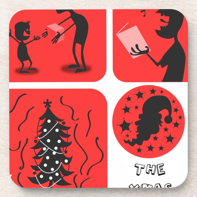 Porta-copo espírito natal (Frente)