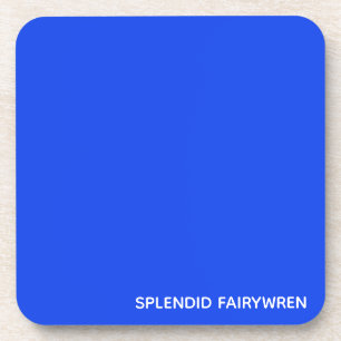 Porta-copo Esplêndido Nome de Cor Azul Fairywren