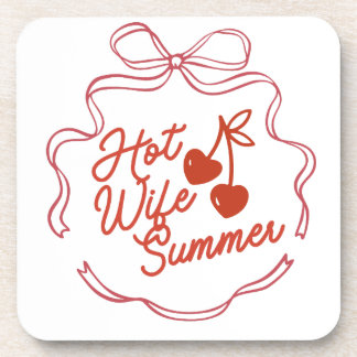 Porta-copo Esposa Quente de Verão | Noiva Cereja Fofa e Femin