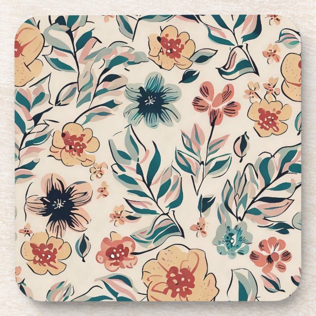 Porta-copo Estação primavera (Frente)