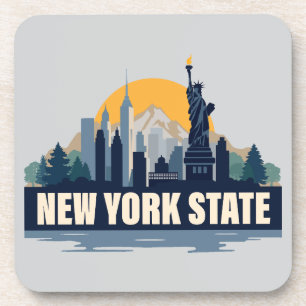 Porta-copo Estado de Nova Iorque, Estados Unidos da América