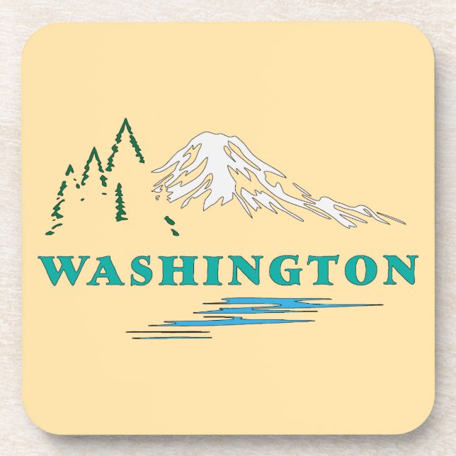 Porta-copo Estado de Washington Estados Unidos da América (Frente)