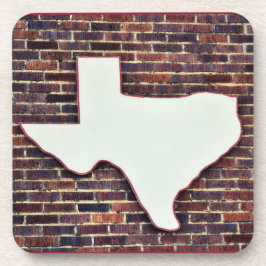 Porta-copo Estado do Texas em um conjunto de Portas copos de 