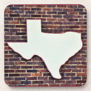 Porta-copo Estado do Texas em um conjunto de Portas copos de 