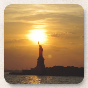 Porta-copo Estátua do Sunset da Liberdade