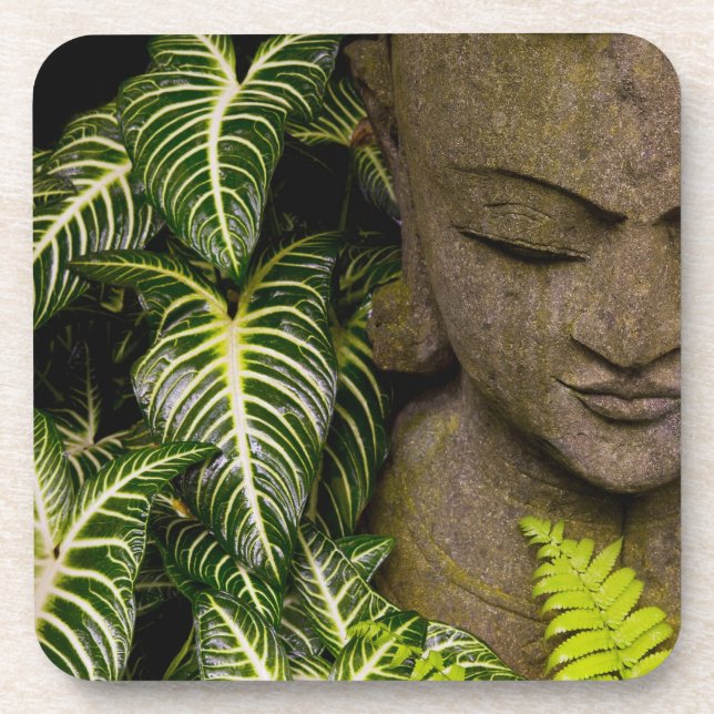 Porta-copo Estátua em uma informações sobre localização do (Frente)