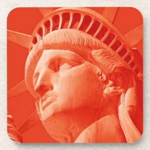 Porta-copo Estátua Vermelha da Liberdade