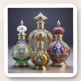 Porta-copo Estilo Barroco Muito Ornamentado Garrafas Perfume