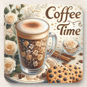 Porta-copo Estilo de Café Bonito