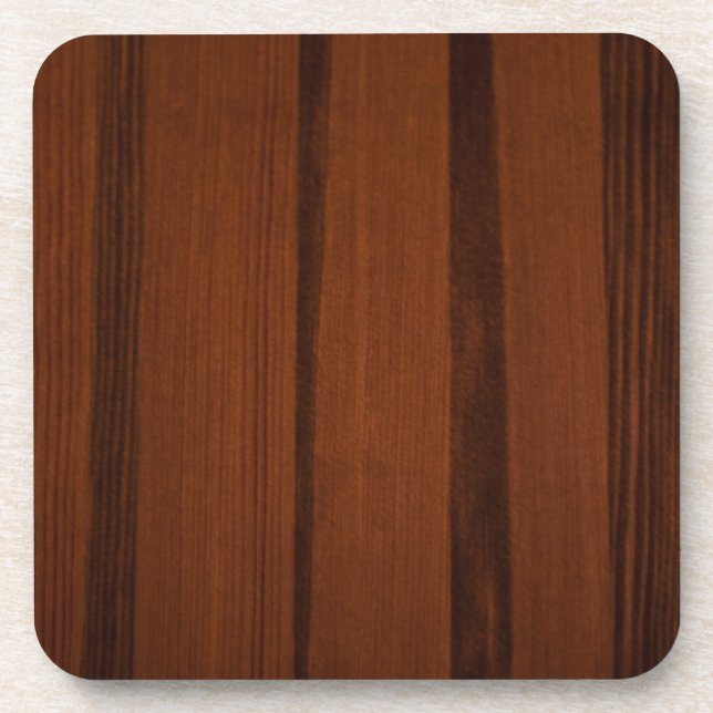 Porta-copo Estilo de madeira (Frente)