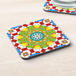 Porta-copo Estilo italiano,azulejos,majolica Impressão de tud