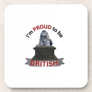 Porta-copo Estou Orgulhoso de ser britânico
