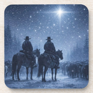 Porta-copo Estrela de Natal dos Cowboys Country Western