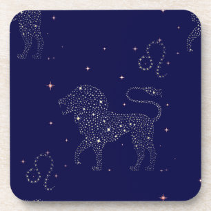 Porta-copo estrela leo