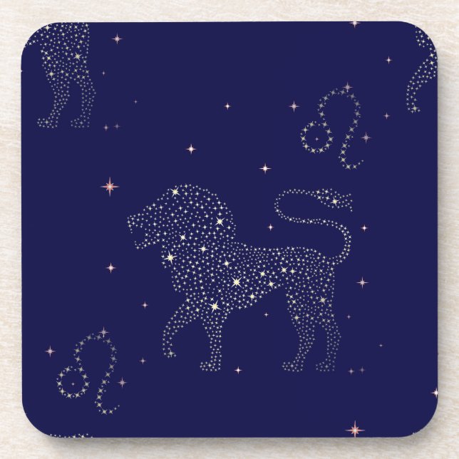 Porta-copo estrela leo (Frente)