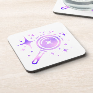 Porta-copo Estrelas cintilantes, farol da Idade Digital Sem L