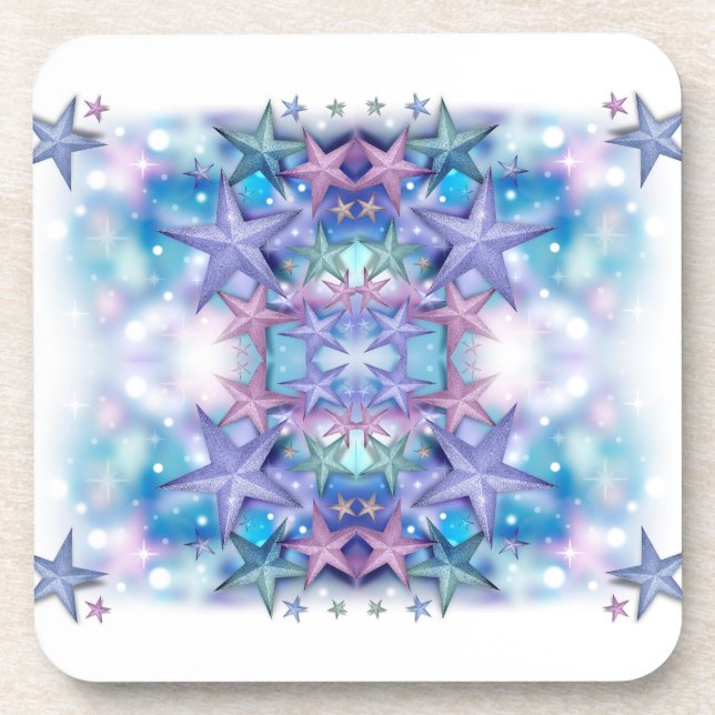 Porta-copo Estrelas de Estilos Clássicos  (Frente)