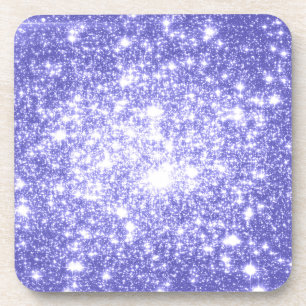 Porta-copo Estrelas de lavanda