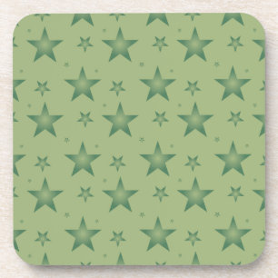 Porta-copo Estrelas Elegante e Na moda em Verde Sage