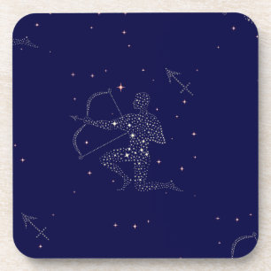Porta-copo estrelas sagitário