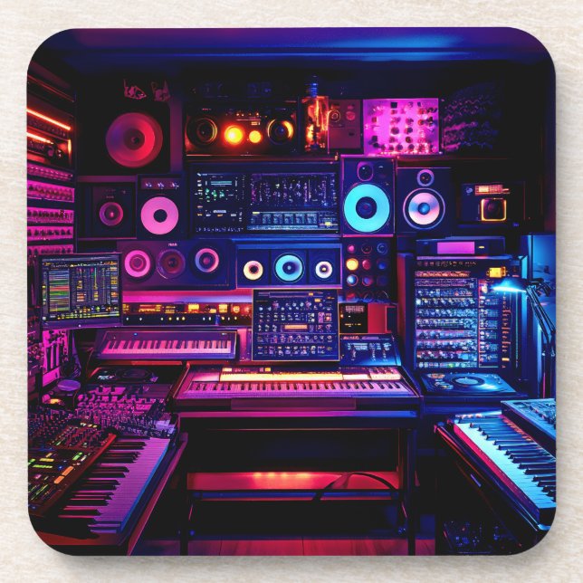 Porta-copo Estúdio de Música (Frente)
