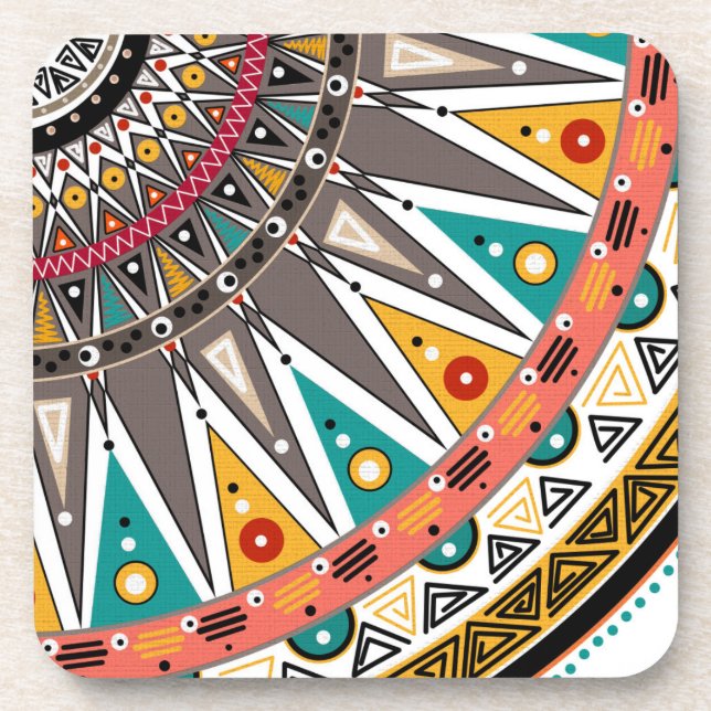 Porta-copo Étnica, ornamento (Frente)