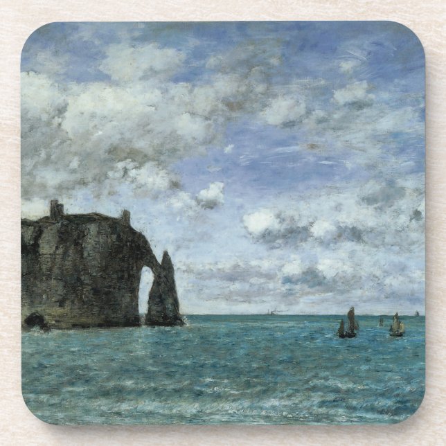 Porta-copo Etretat, O Porte d'Aval (Frente)