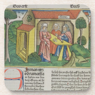 Porta-copo Eu 1:8 Elkanah de Samuel consolo Hannah, 'do NU