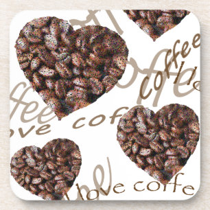 Porta-copo Eu Adoro Café!