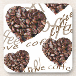 Porta-copo Eu Amo Café!!