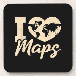 Porta-copo Eu Amo Mapas, Geografia