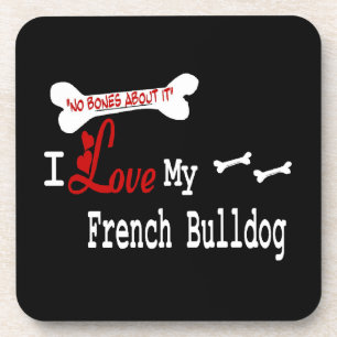 Porta-copo Eu Amo Meu Bulldog Francês