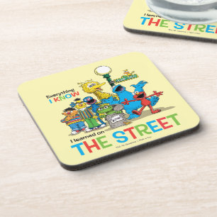 Porta-copo Eu aprendi na rua