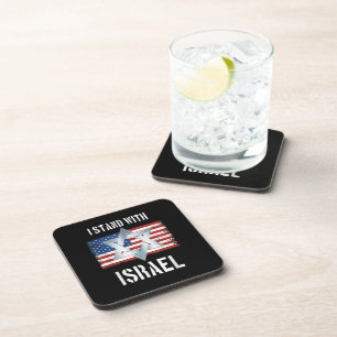 Porta-copo eu estou com israel